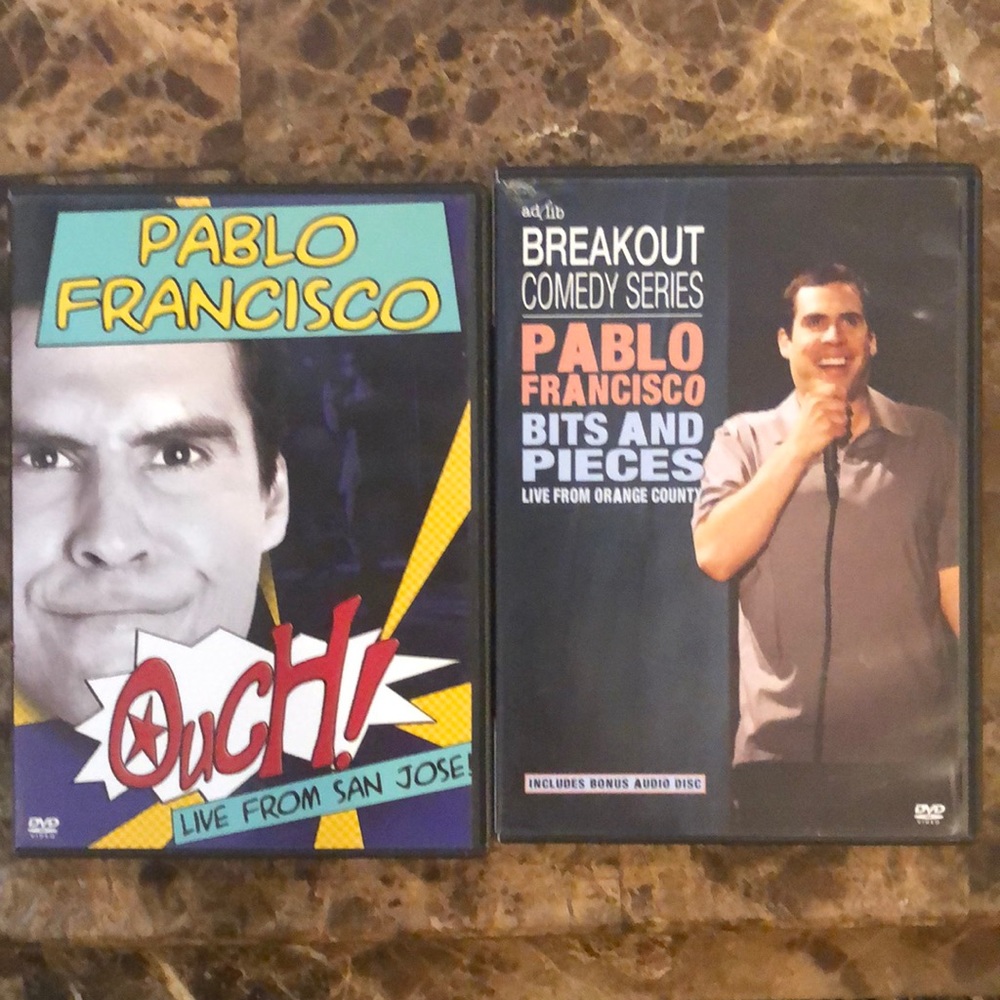 ❤️3 for $10❤️PABLO FRANCISCO DVD’s &audio disc